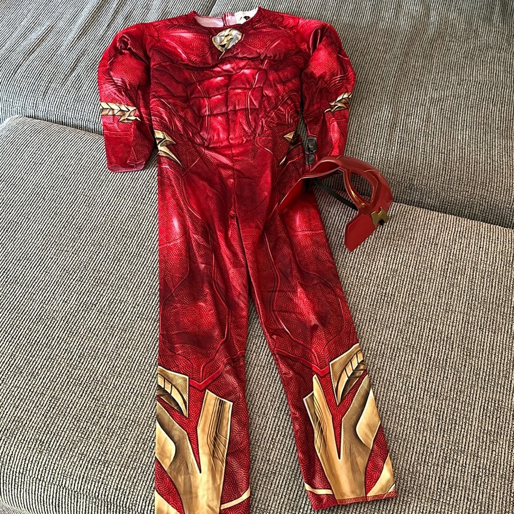 Flash kids Hallowen costume